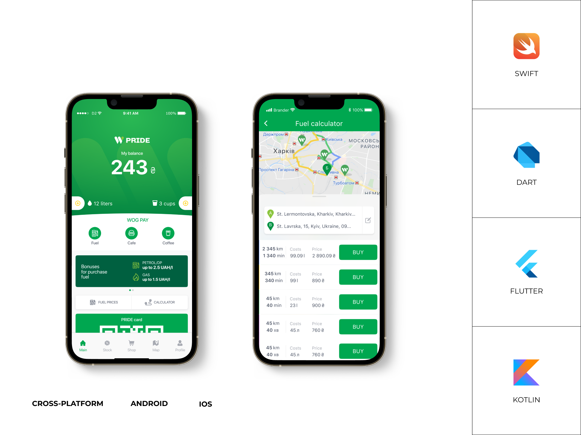 Разработка мобильных приложений WOG